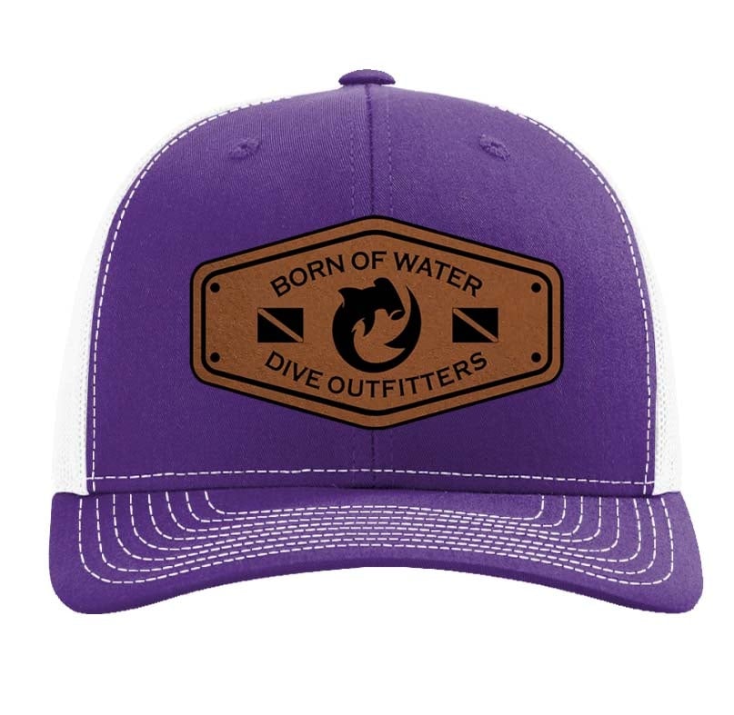 Outfitter Leather Patch Hat for Kids Youth