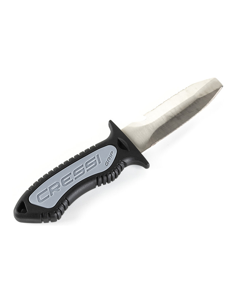 Cressi Short Blade Knife for Scuba Diving and Spearfishing with