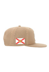 RedRum International Red Rum Laser Cut Mesh Snapback Crab Hat