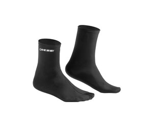 CRESSI Black Aqua Socks Lombok – Chaussures De Plage Et Piscine – Semelle Antidérapante, Fermeture Ajustable – Mixte