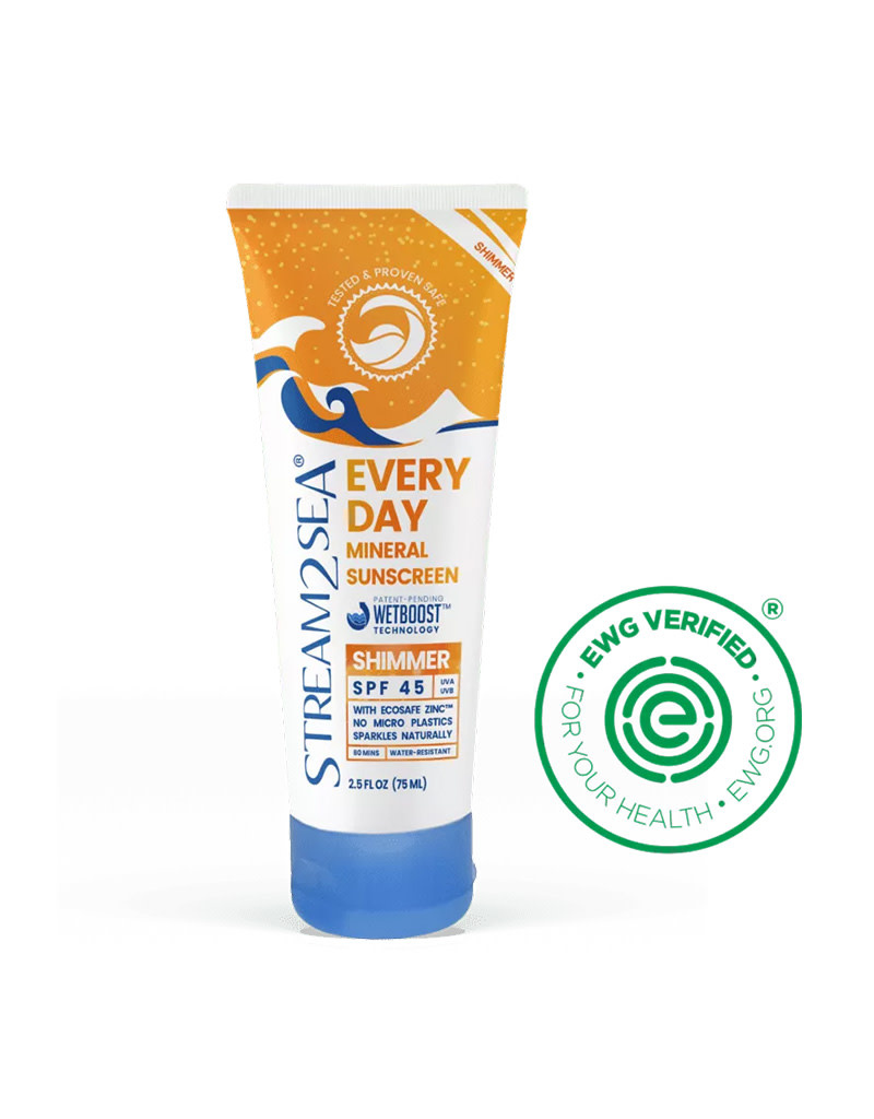 Stream2Sea Stream2Sea Every Day Mineral Sunscreen Shimmer 2.5oz