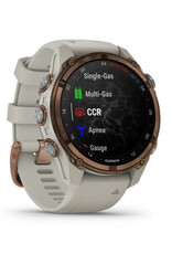 Garmin Garmin Descent MK3i Bronze Titanium with Gray Band 43mm