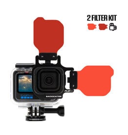 Backscatter Backscatter FLIP12 Two Filter Kit with DIVE & DEEP Filters for GoPro HERO