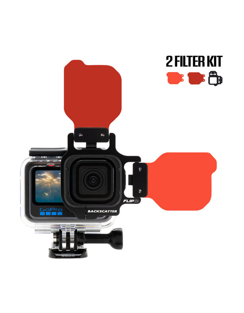 Backscatter Backscatter FLIP12 Two Filter Kit with DIVE & DEEP Filters for GoPro HERO