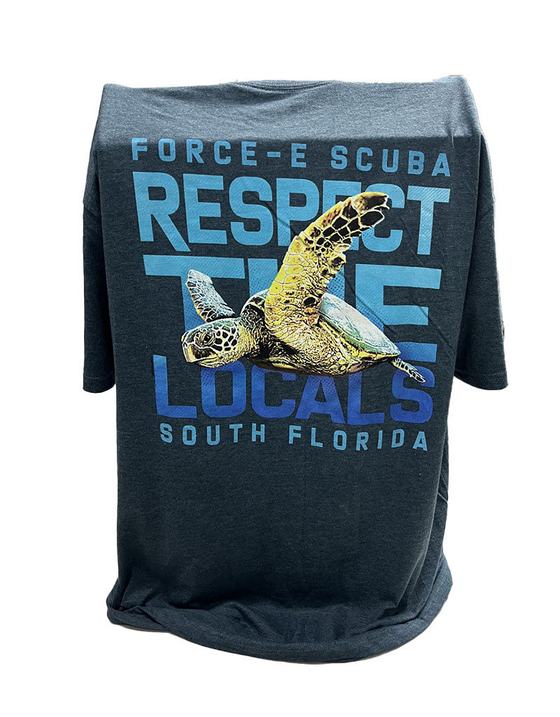 The Duck Company Duck Co Turtle Respect Locals Tee