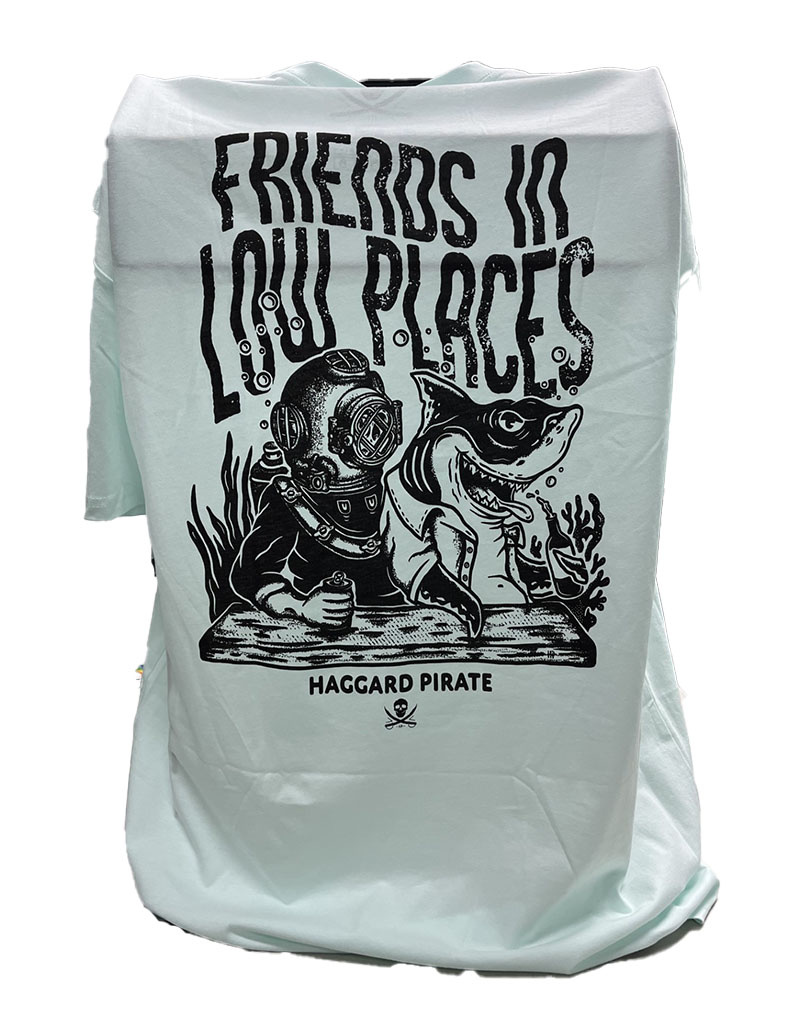 Force-E Haggard Pirate Friends in Low Places Tee
