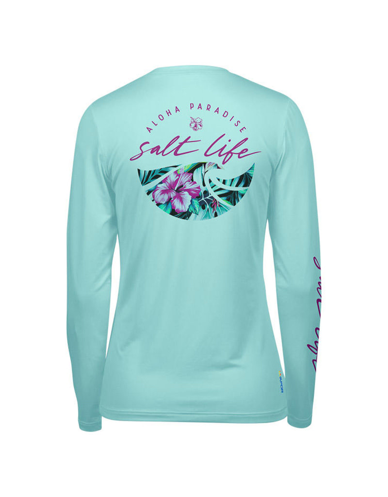 Saltlife LLC Salt Life Blue Hawaiian Ladies