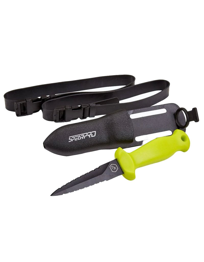 American Dive Co American Dive Co SpearPro Pike 9 Double Serrated Knife
