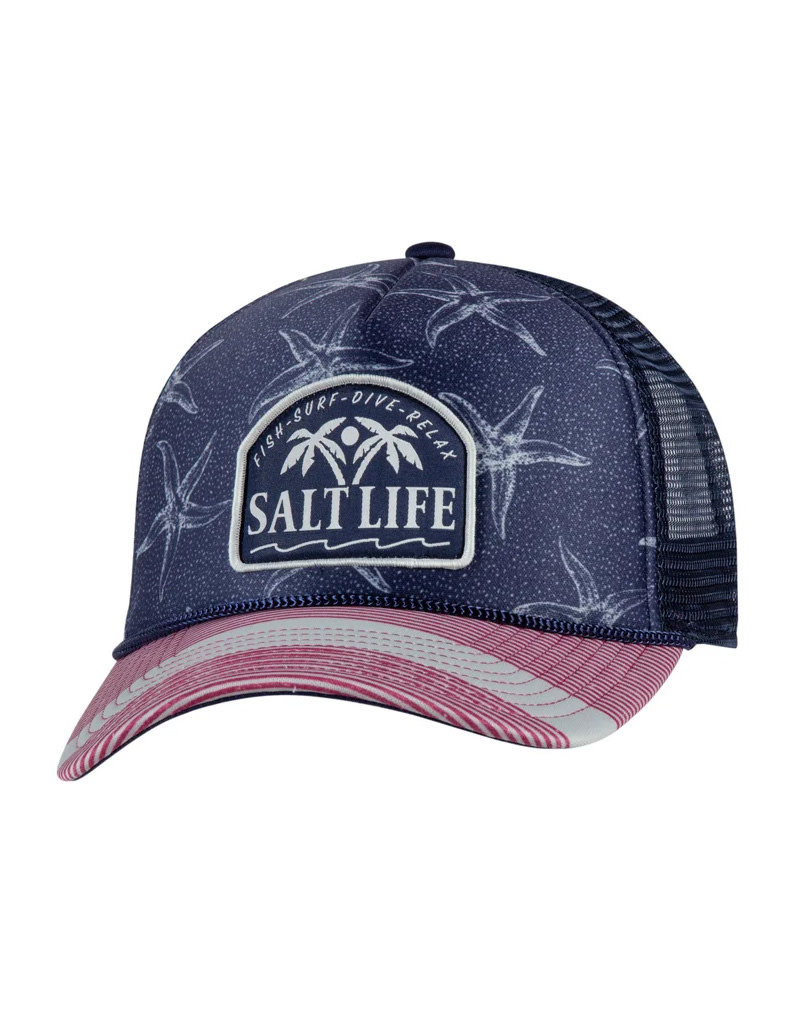Saltlife LLC Salt Life Salty Honor Trucker Hat