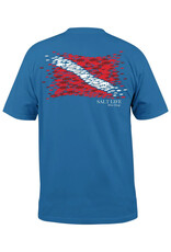 Saltlife LLC Salt Life Grouper Flag Shirt