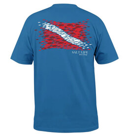 Saltlife LLC Salt Life Grouper Flag Shirt