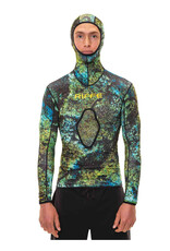 Riffe Riffe  Eco Hooded Long Sleeve Rash Guard with Loading Pad