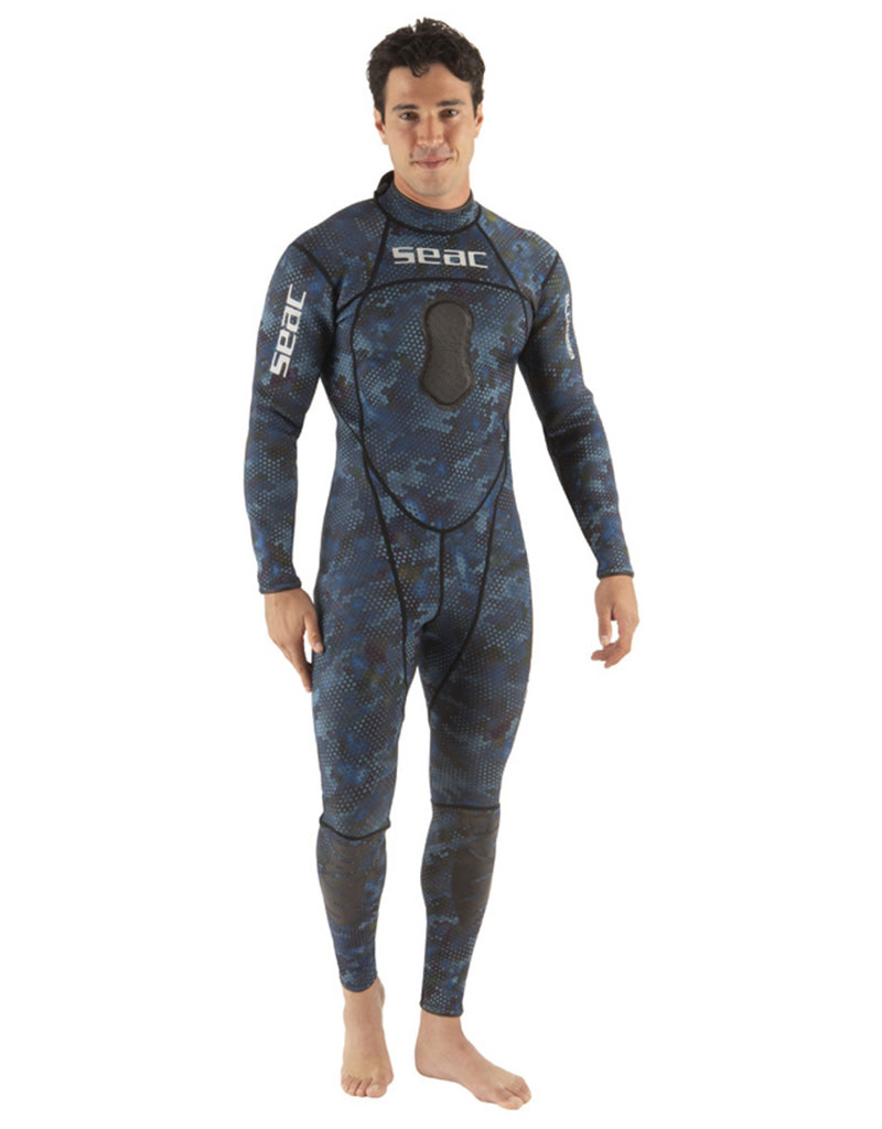 Seac Seac Blue Sea 1.5mm Fullsuit Blue Camo