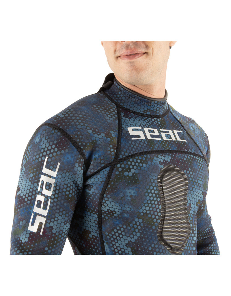 Seac Seac Blue Sea 1.5mm Fullsuit Blue Camo