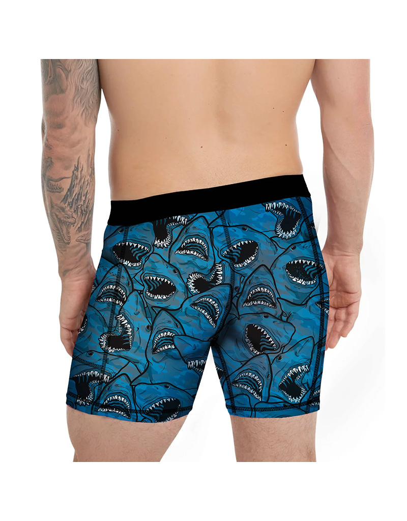 Spacefish Army Spacefish Army Mens Shark Camo Scuba Shorts
