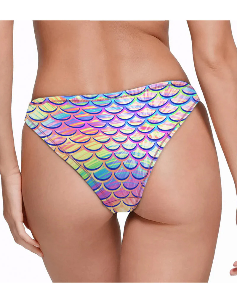 Spacefish Army Spacefish Army Psychedelic Mermaid Cheeky Bikini Bottoms