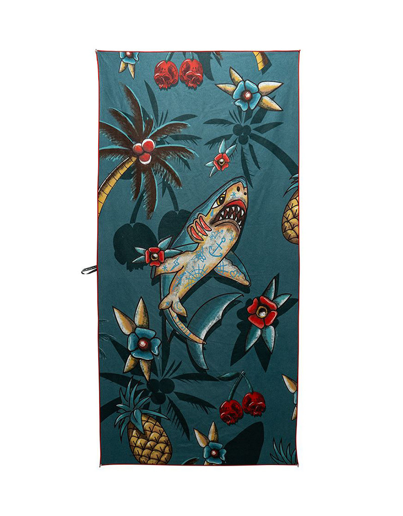 Diversco / Akona / Sherwood Akona Sharkcation Micro Fiber Towel