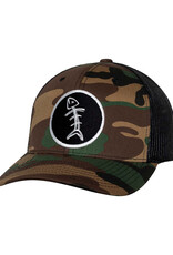 Born of Water Speared Trucker Circular Patch Hat