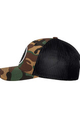 Born of Water Speared Trucker Circular Patch Hat