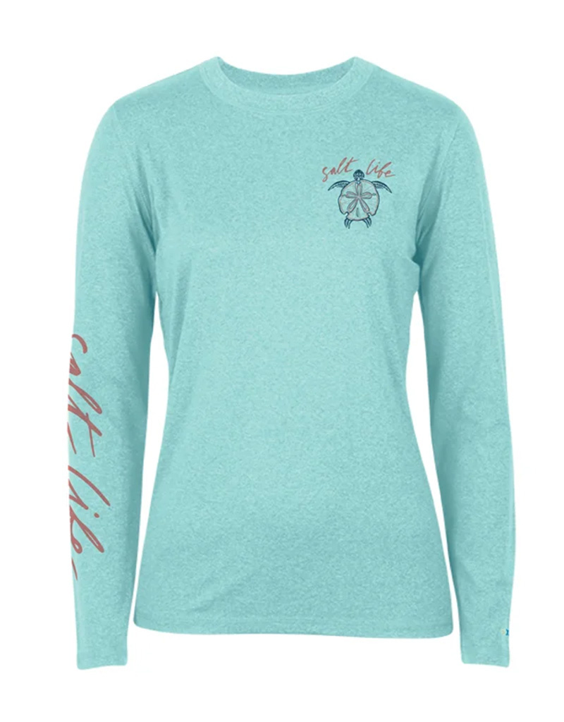 Saltlife LLC Salt Life Turtle Diamond Performance Long Sleeve