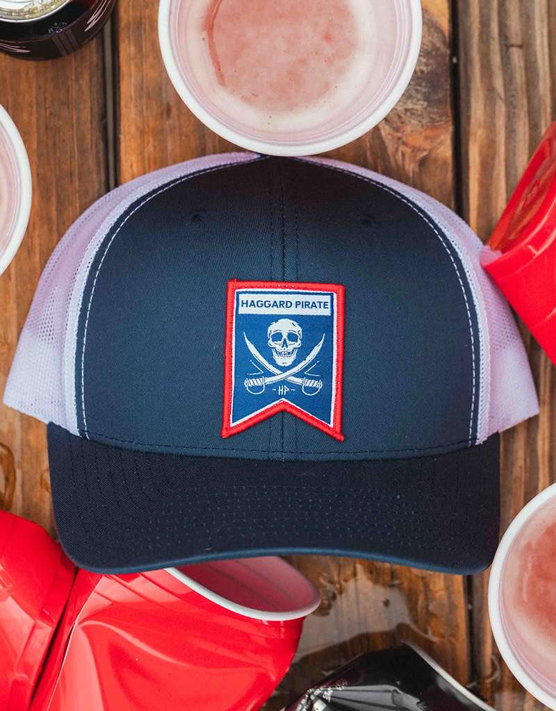 Haggard Pirate Haggard Pirate Burgee Retro Trucker Hat