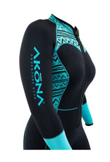 Diversco / Akona / Sherwood Akona Womens 3mm Front Zip QS Full Suit