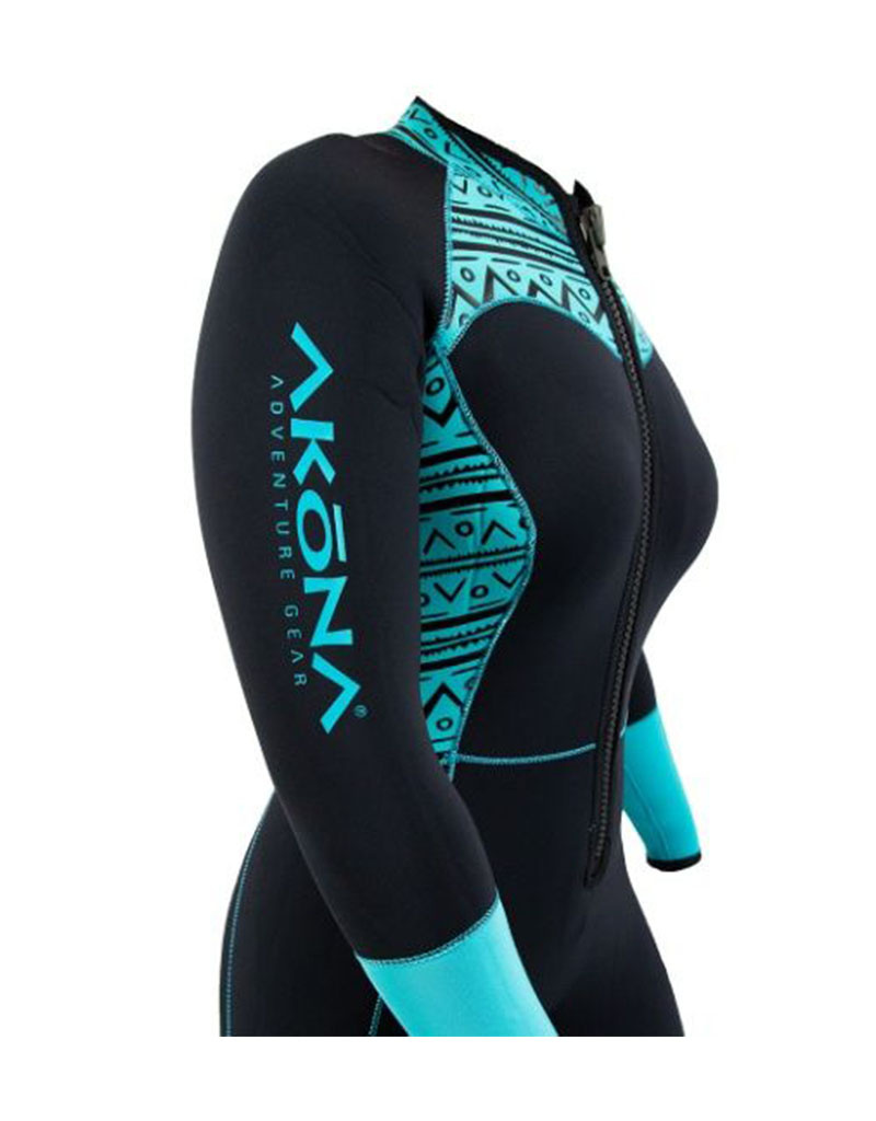 Diversco / Akona / Sherwood Akona Womens 3mm Front Zip QS Full Suit