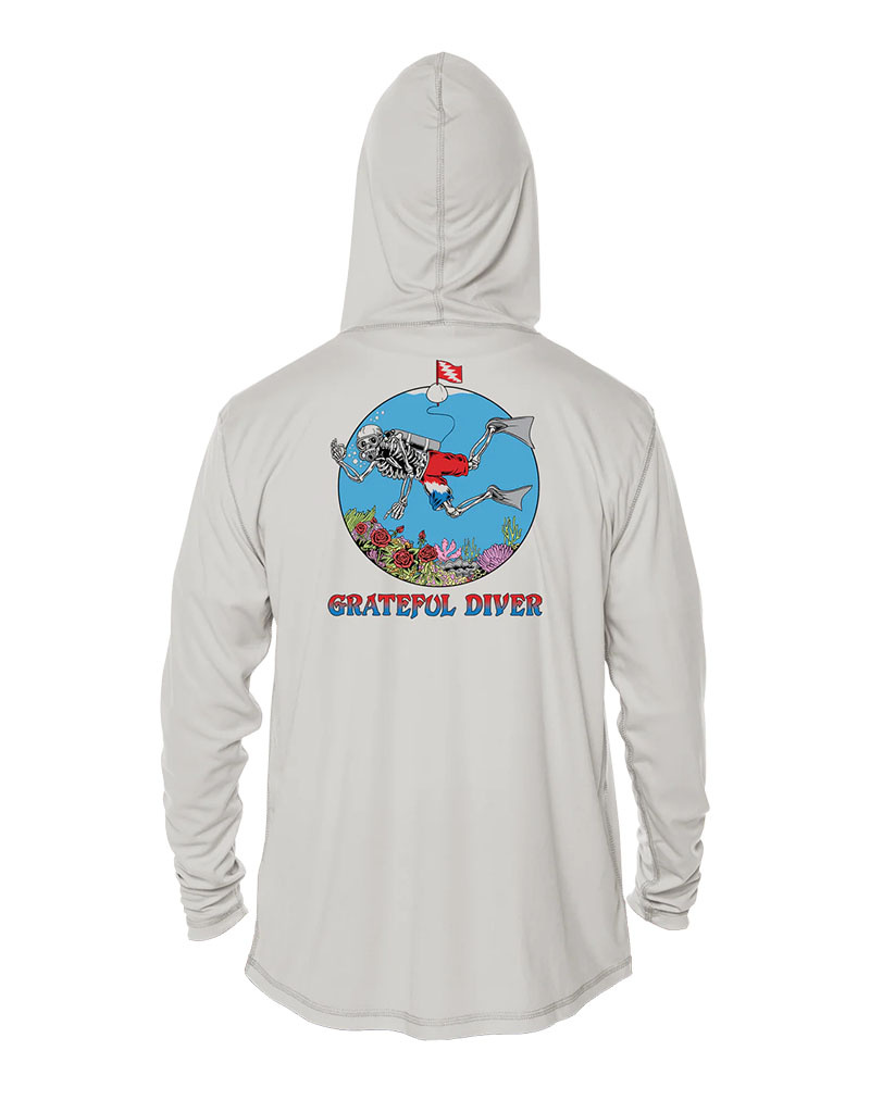 Grateful Diver Grateful Diver Skeleton Diver Hoodie