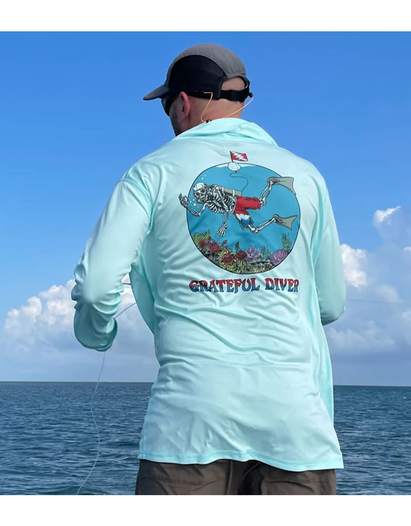 Grateful Diver Grateful Diver Skeleton Diver Hoodie