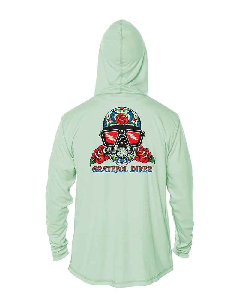 Grateful Diver Grateful Diver Sugar Skull UV Hoodie
