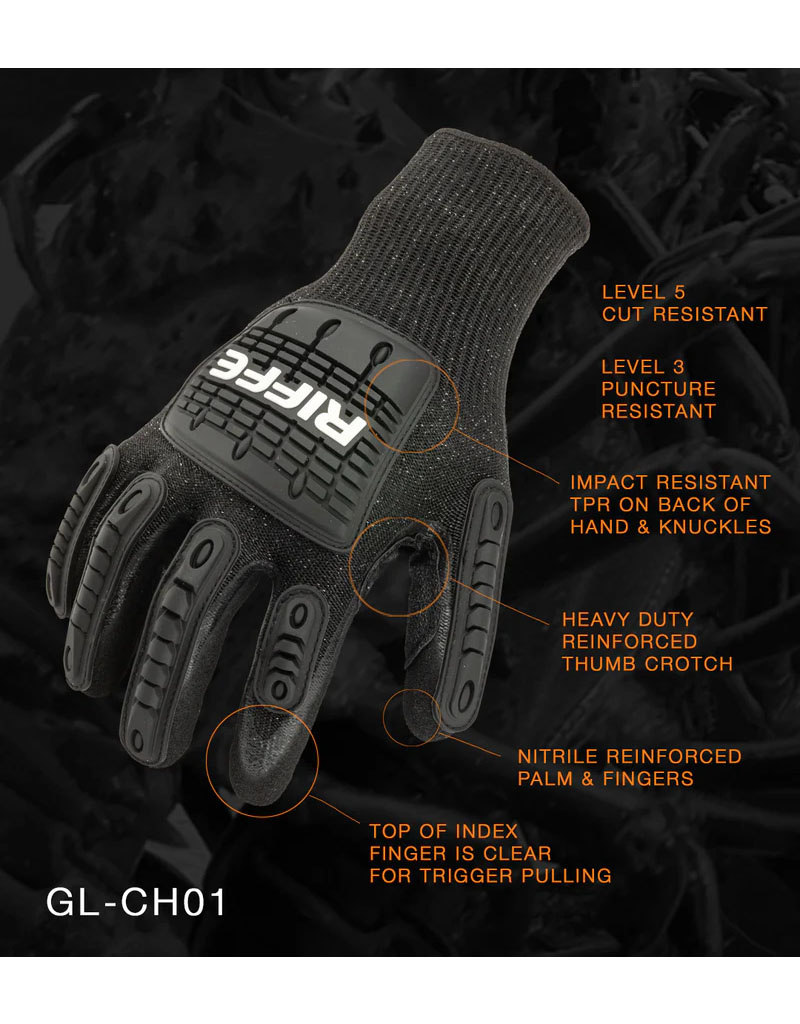 Riffe Riffe Holdfast High Impact Cut-Resistant Gloves