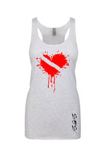 Stoked on Salt SOS Wet Dive Heart Tank Top