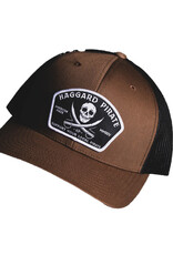 Haggard Pirate Haggard Pirate Jolly Roger Retro Trucker