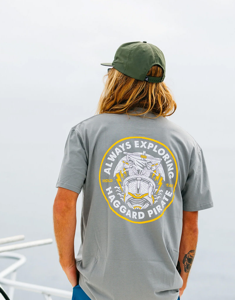 Haggard Pirate Haggard Pirate Exploring Tee