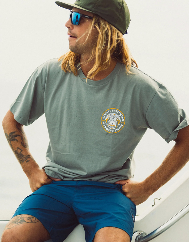 Haggard Pirate Haggard Pirate Exploring Tee