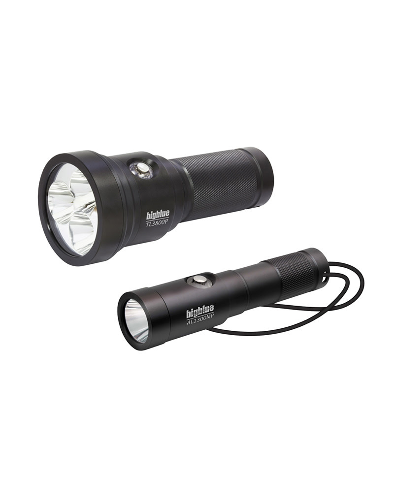 Bigblue Dive Lights BigBlue Technical Diving Combo Pack: TL3800P + AL1300NP