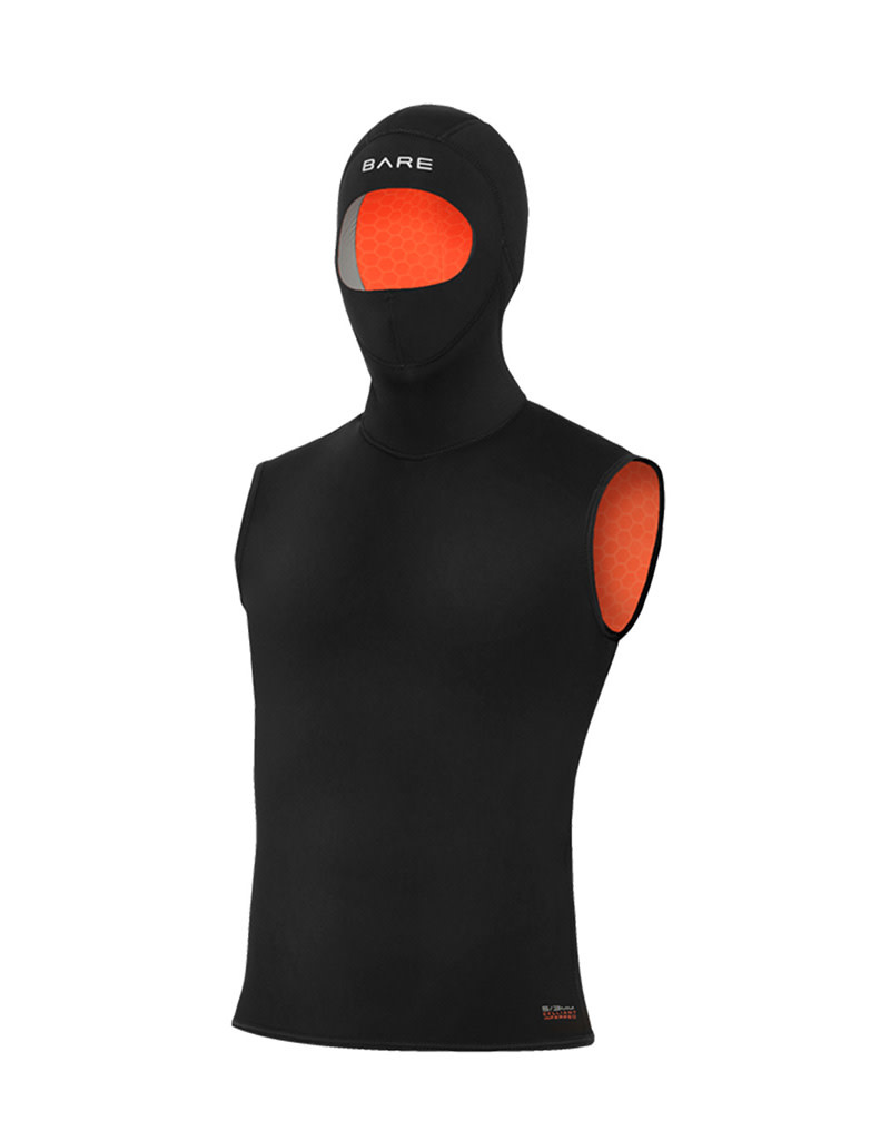 Huish Bare Womens 5/3mm Ultrawarmth Hooded Vest