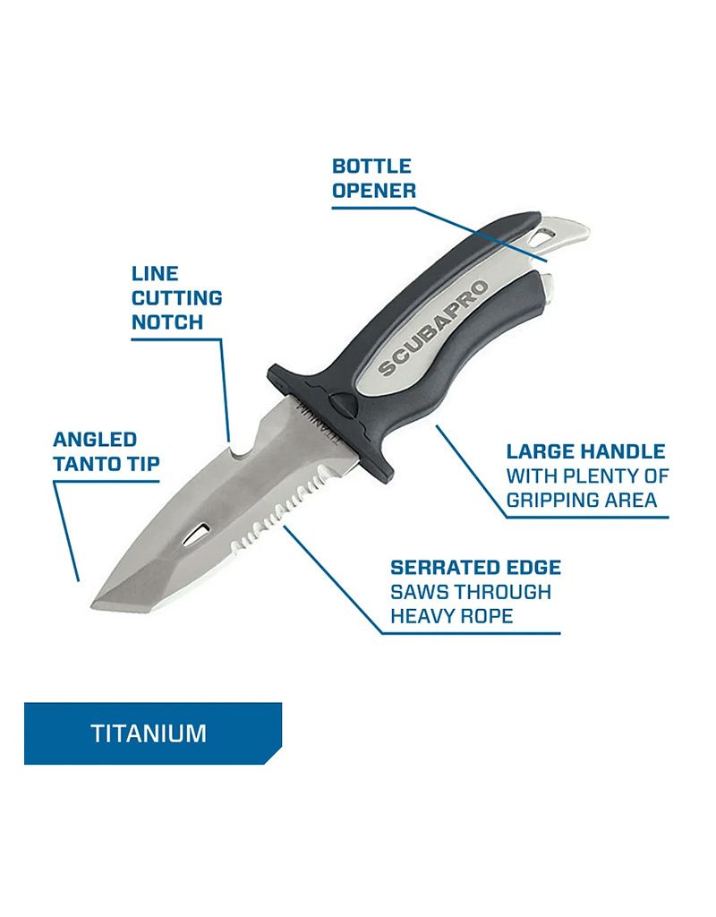 Scubapro Scubapro Mako Titanium Knife