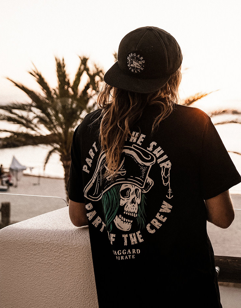 Haggard Pirate Haggard Pirate Part of the Ship Tee