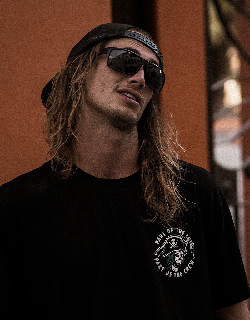 Haggard Pirate Haggard Pirate Part of the Ship Tee