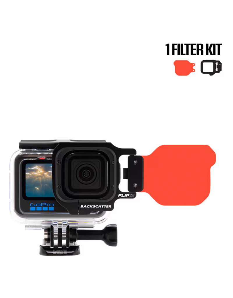 Backscatter Backscatter FLIP12 One Filter Kit with DIVE Filter for GoPro HERO