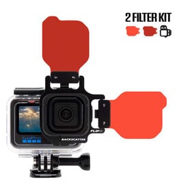 Backscatter Backscatter FLIP13 Two Filter Kit with DIVE & DEEP Filters for GoPro HERO