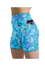 Spacefish Army Spacefish Army Eco-Friendly Turtle Tie Dye Shorts