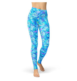 Spacefish Army Spacefish Army Eco-Friendly Turtle Tie Dye Contour Leggings