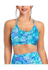 Spacefish Army Spacefish Army Eco-friendly Turtle Tie Dye Bikini Sports Bra  Hybrid