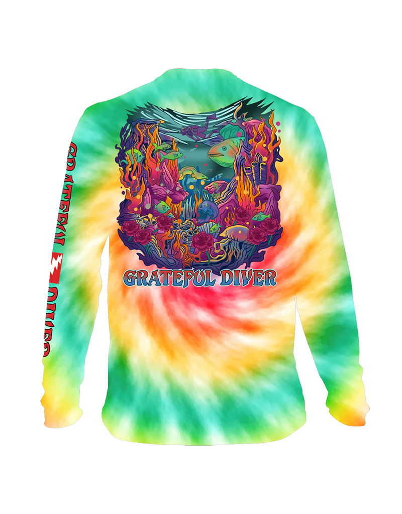 Grateful Diver Grateful Diver Tie Dye UV