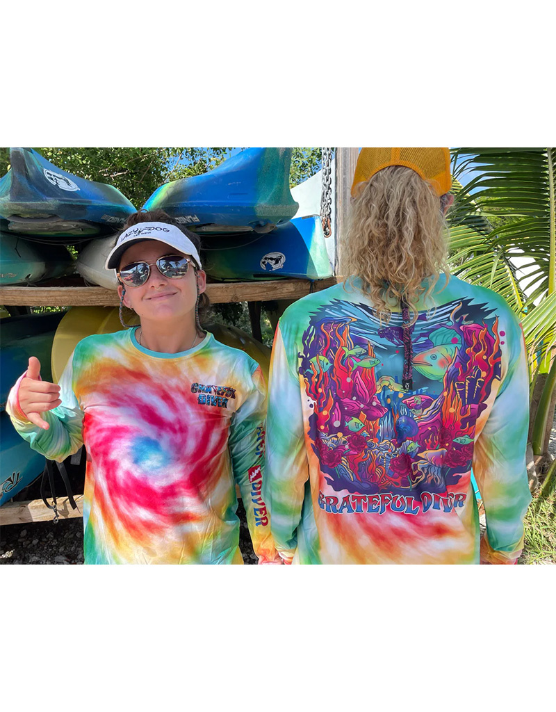 Grateful Diver Grateful Diver Tie Dye UV