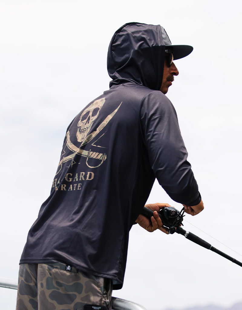 Haggard Pirate Haggard Pirate Woodland UPF Hoodie