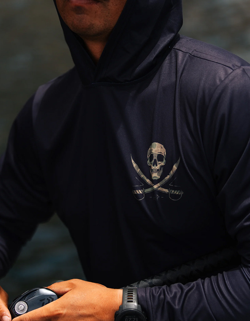 Haggard Pirate Haggard Pirate Woodland UPF Hoodie
