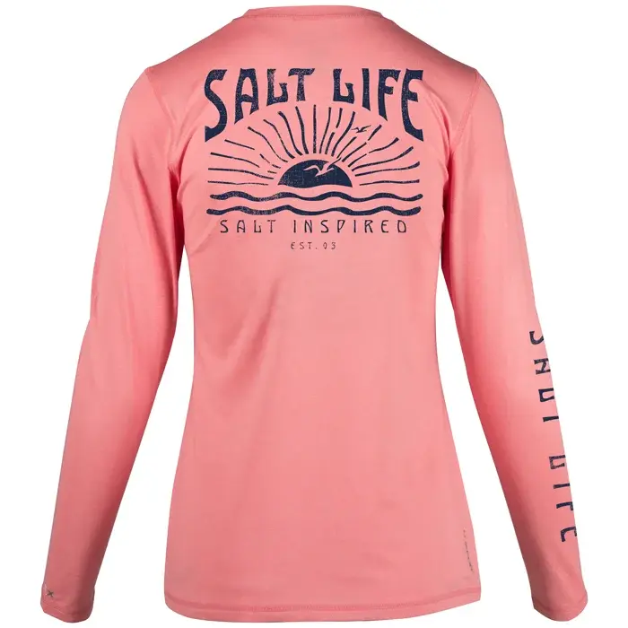 Saltlife LLC Salt Life Salt Inspired Womens Long Sleeve
